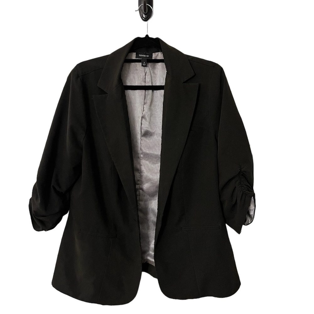 Torrid Dark Brown Blazer Size 1X